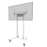 Neomounts Floor stand | FL55-875WH1 TV trolley | Adjustable Height | 55-100 " | Maximum weight (capacity) 110 kg | White