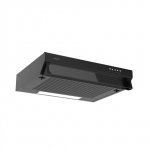 CATA Hood | FK SLIM 6000 BK | Conventional | Energy efficiency class B | Width 60 cm | 162 m&sup3;/h | Mechanical | LED | Black