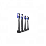 Philips HX6054/88 Sonicare Sensitive | Replacement brush heads | Heads | For adults | Number of brush heads included 4 | Black