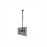 Neomounts CL35-440BL16L Monitor/TV Mount Ceiling | Adjustable Height, Rotate, Tilt, Swivel | 37-70 " | Maximum weight (capacity) 50 kg | Black
