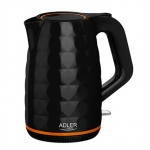 Adler | Kettle | AD 1277 | Standard | 2200 W | 1.7 L | Plastic | 360&deg; rotational base | Black