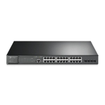 Switch | TP-LINK | Omada | TL-SG3428MP | Rack | 4xSFP | 1xConsole | 1 | 384 W | TL-SG3428MP