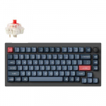 Keychron V1 Max RGB - US Layout - Hot-Swappable Gateron Jupiter Red Wireless Keyboard
