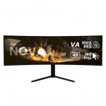 Arozzi Nova | 49 " | VA | 32:9 | 165 Hz | 4 ms | 5120 x 1440 pixels | 350 cd/m&sup2; | HDMI ports quantity 2 | Black