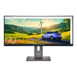 Lenovo ThinkVision | P34WD-40 | 34 " | IPS | 21:9 | 120 Hz | 4 ms | 3440x1440 pixels | 350 cd/m&sup2; | HDMI ports quantity 1 | Eclipse black | Warranty 36 month(s)