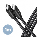 AXAGON Data and charging USB 3.2 Gen 1 cable, 1 m | BUCM3-CM10AB | USB Type C - USB Type C
