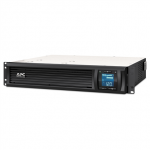 Schneider Electric APC Smart-UPS C, Rackmount 2U, 4x IEC C13 outlets, SmartConnect port, USB and serial communication, AVR, graphic LCD | SMC1000I-2UC | 1000 VA | 600 W | 230 V