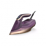 Philips | DST8040/30 Azur 8000 Series | Steam Iron | 3000 W | Water tank capacity 350 ml | Continuous steam 80 g/min | Steam boost performance 260 g/min | Dark Purple