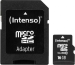 M&Auml;LU MICRO SDHC 16GB C10/W/ADAPTER 3413470 INTENSIIVO