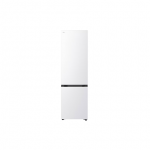 LG Refrigerator | GBBS322CSW | Energy efficiency class C | Free standing | Combi | Height 203 cm | Fridge net capacity 262 L | Freezer net capacity 113 L | Display | 34 dB | White