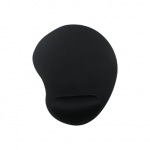 Gembird | Mouse Pad with Soft Wrist Support | MP-ERGO-01 | 240 x 200 x 4 mm | Black