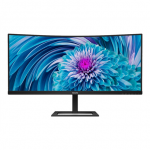 Philips | UltraWide LCD Monitor | 346E2CUAE | 34 " | VA | WQHD | 21:9 | 100 Hz | 4 ms | 3440 x 1440 | 300 cd/m&sup2; | HDMI ports quantity 1 | Black | Warranty 36 month(s)