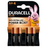 DURACELL Plus Boost MN1500 AA BL4 | Duracell