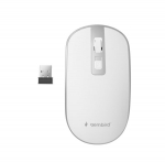 HIIR USB OPTILINE WRL VALGE/H&Otilde;BEDANE MUSW-4B-06-WS GEMBIRD