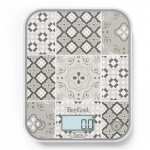 TEFAL Electronic Kitchen Scale | Optiss BC50D6V0 | Graduation 0.5/1 g | Display type LCD | Mozaic Decor