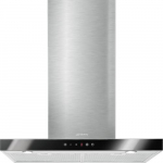 &Otilde;hupuhastaja Smeg, seina, 60 cm, 777 m3/h, 63 dB, rv teras/must