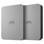External HDD | LACIE | Mobile Drive | 2TB | USB-C | Colour Silver | STLP2000400