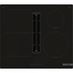 &Otilde;hupuhastiga pliidiplaat Bosch, 4 x induktsioon, 60 cm, 595 m3/h, 69 dB, l&otilde;igatud serv, must