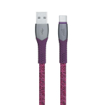 KAABEL USB-C JA USB2 1.2M/PUNANE PS6102 RD12 RIVACASE'ILE