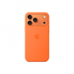 Apple iPhone 17 Pro Max Silicone Case with MagSafe &ndash; Orange | Apple