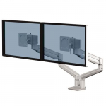 MONITORI AKUTARKVARREL TALLO DUAL/SILVER 8613101 FELLOWES