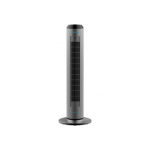 Cecotec EnergySilence 8190 Skyline Ionic | Tower Fan | Stand Fan | 60 W | Diameter 29 cm | Number of speeds 3 | Oscillation | Timer | Remote control | Grey