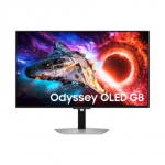 Samsung LS32HG800SUXEN Odyssey OLED G8 | 32 " | OLED | 4K | 16:9 | 240 Hz | 0.03 ms | 3840 x 2160 pixels | 300 cd/m&sup2; | HDMI ports quantity 2 | Silver
