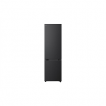 LG Refrigerator | GBBS322CEV | Energy efficiency class C | Free standing | Combi | Height 203 cm | Fridge net capacity 262 L | Freezer net capacity 113 L | Display | 34 dB | Black