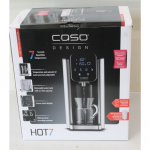 SALE OUT. Caso 01875 HOT 7 Turbo Hot water dispenser, Capacity 2.7 L, Black/Stainless Steel | SALE OUT. Caso Turbo Hot Water Dispenser | Hot7 | Water Dispenser | 2200 W | 2.7 L | Plastic/Stainless Steel | Black/Stainless Steel | UNPACKED, USED