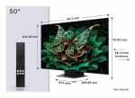 TV Set | TCL | 50 " | 4K Ultra HD | 3840 x 2160 pixels | Flat | 16:9 | QD-Mini LED | 50C7K