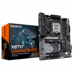 Gigabyte X870 GAMING WF6 | Processor family AMD | Processor socket AM5 | DDR5 | Supported hard disk drive interfaces M.2, SATA | Number of SATA connectors 4