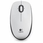 Logitech | B100 | Kaasaskantav optiline hiir | Valge