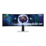 Samsung LS49DG934SUXEN Odyssey G9 G93SD | 49 " | OLED | DQHD | 32:9 | 240 Hz | 0.03 ms | 5120 x 1440 pixels | 250 cd/m&sup2; | HDMI ports quantity 1 | Silver