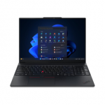 Lenovo ThinkPad E16 G3 AMD | Black | 16 " | IPS | WUXGA | 1920 x 1200 pixels | Anti-glare | AMD Ryzen 5 | 230 | 16 GB | SO-DIMM DDR5 | Solid-state drive capacity 512 GB | AMD Radeon 760M Graphics | Windows 11 Pro | 802.11ax | Bluetooth version 5.3 |  ...