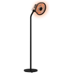 Cecotec ReadyWarm 21000 Carbon Focus | Infrared Heater | 2100 W | Number of power levels 3 | Suitable for rooms up to 20 m&sup2; | Black | IP24