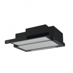 CATA Hood | TFH 6830 GBK | Telescopic | Energy efficiency class A+++ | Width 60 cm | 795 m&sup3;/h | Electronic | LED | Black Glass