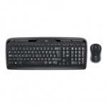 Logitech MK330 | Keyboard and Mouse Set | Wireless | Mouse included | US International | Black