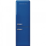 K&uuml;lmik Smeg, 50-ndate stiil, NoFrost, 196 cm, 234/97 l, 35 dB, elektrooniline juhtimine, sinine