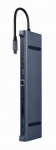 I/O ADAPTER USB-C HDMI/USB3/10IN1 A-CM-COMBO10-01 GEMBIRD