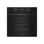 INDESIT Oven | IO K58HS B | 71 L | Electric | Hydrolytic | Electronic | Height 59.5 cm | Width 59.5 cm | Black