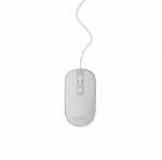 HIIR USB OPTILINE VALGE/H&Otilde;BEDANE/MUS-4B-06-WS GEMBIRD