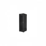 Lanberg | Rack cabinet 19" free-standing 42U/600x800 (flat pack) with mesh door, LCD | FF01-6842-23BL | Black