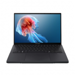 Asus Zenbook Duo UX8406CA-QL358X | Inkwell Gray | 14 " | OLED | Touchscreen | FHD | 1920 x 1200 pixels | 60 Hz | Glossy | Intel Core Ultra 7 | 255H | 16 GB | LPDDR5X | Solid-state drive capacity 1000 GB | Intel Arc Graphics | Windows 11 Pro | 802.11b ...