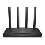 Traadita ruuter | TP-LINK | Traadita ruuter | 1500 Mbit/s | Wi-Fi 6 | 1 WAN | 3x10/100/1000M | Antennide arv 4 | ARCHERAX12