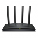 Wi-Fi 6 Router | Archer AX12 | 802.11ax | 300+1201 Mbit/s | 10/100/1000 Mbit/s | Ethernet LAN (RJ-45) ports 3 | Mesh Support No | MU-MiMO No | No mobile broadband | Antenna type External