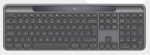 Logitech Signature Slim Solar+ K980 for Business Wireless Keyboard, RF+Bluetooth, US Int, Graphite