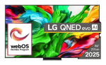 TV Set | LG | 86" | 4K/Smart | 3840x2160 | Wireless LAN | Bluetooth | webOS | Black | 86QNED86A3A