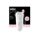 Braun Epilator | Silk-&eacute;pil 5 SE5-000 | Operating time (max) 40 min | Number of power levels 2 | Wet & Dry | White/Pink