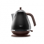 Delonghi | Icona Vintage | KBOV2001BK | Standard kettle | 2000 W | 1.7 L | Stainless steel | 360&deg; rotational base | Black