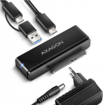 AXAGON USB-C 10Gbps FAST PORT X adapter for 2.5"/3.5" SSD/HDD | ADSA-FPX